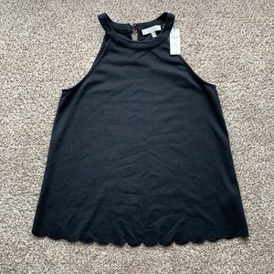 NWT Anthropologie Eri + Ali Scalloped Tank